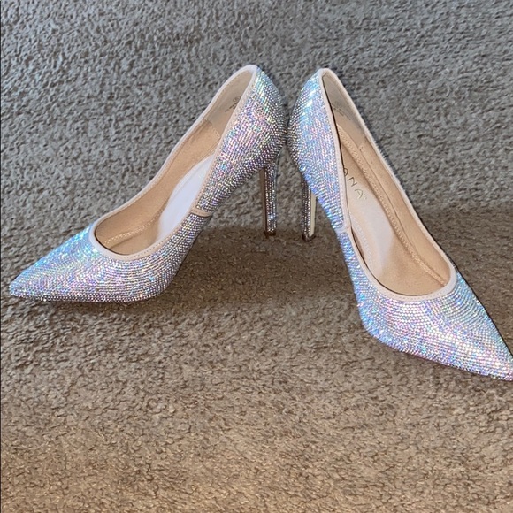 Rhinestone heels - Picture 2 of 2